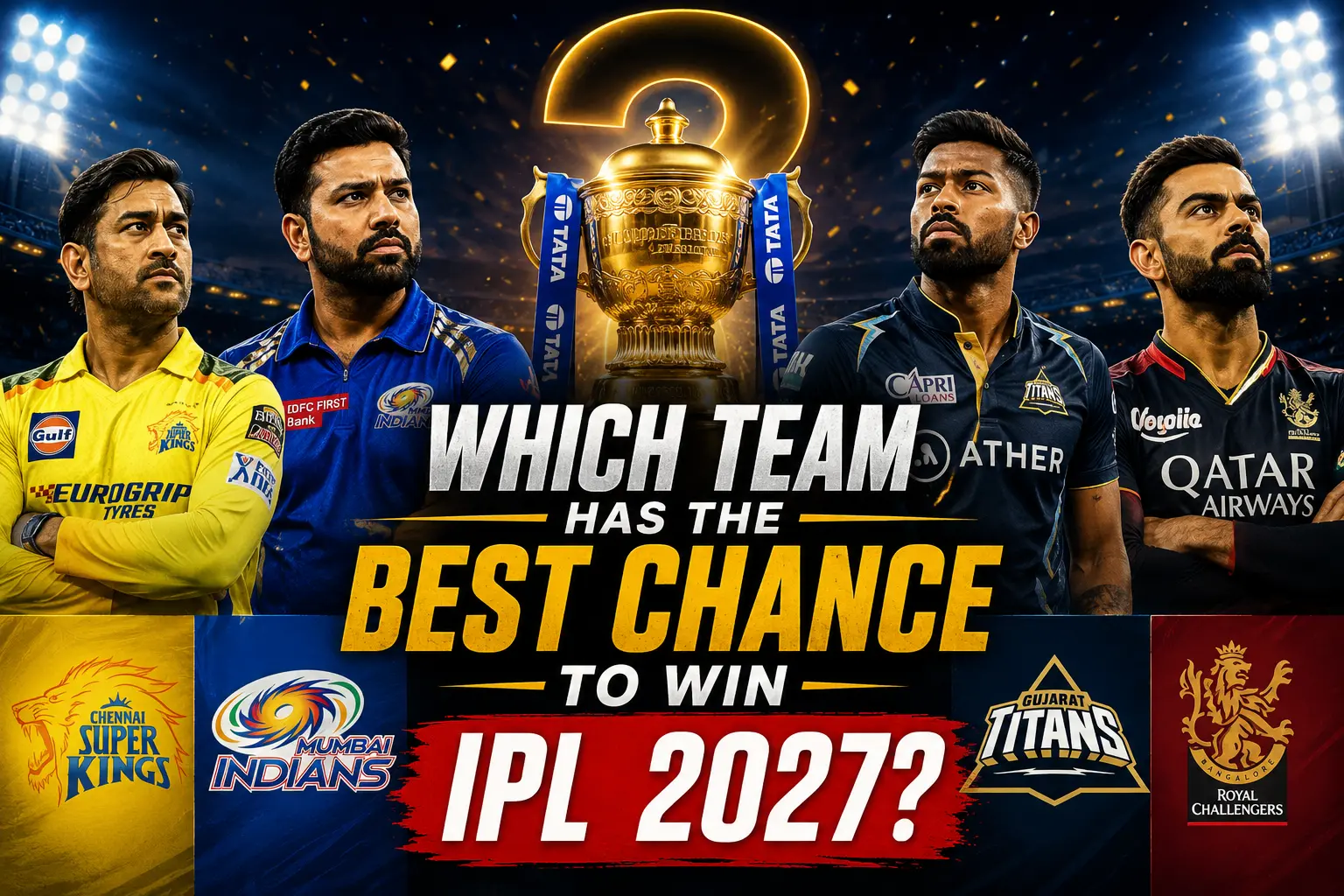 Which Team Has the Best Chance to Win IPL 2027?